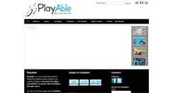 Desktop Screenshot of play-able.org