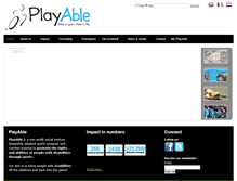 Tablet Screenshot of play-able.org